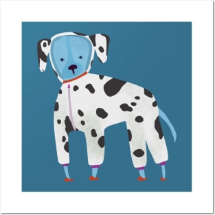 Dalmatian Pajamas Posters and Art